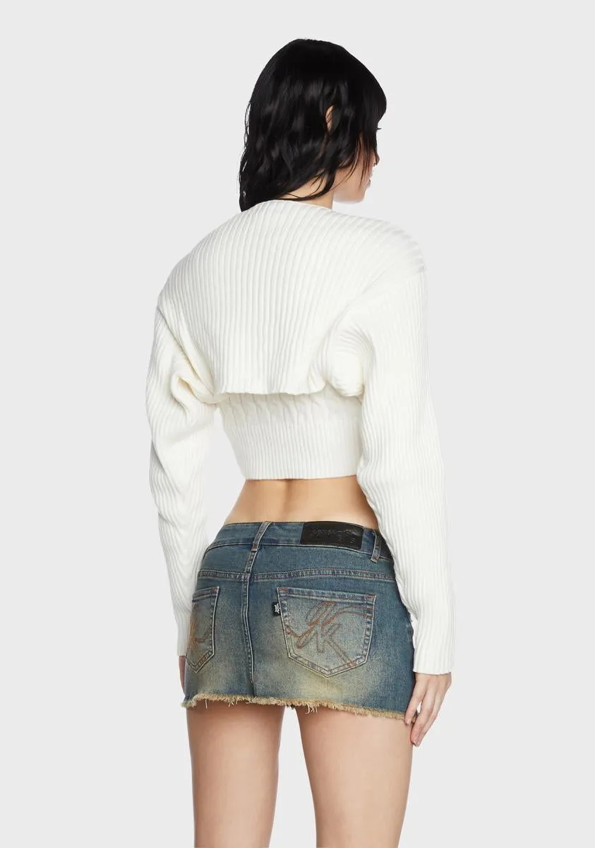 Anya Shrug Sweater sold by Dolls Kill product image thumbnail 3