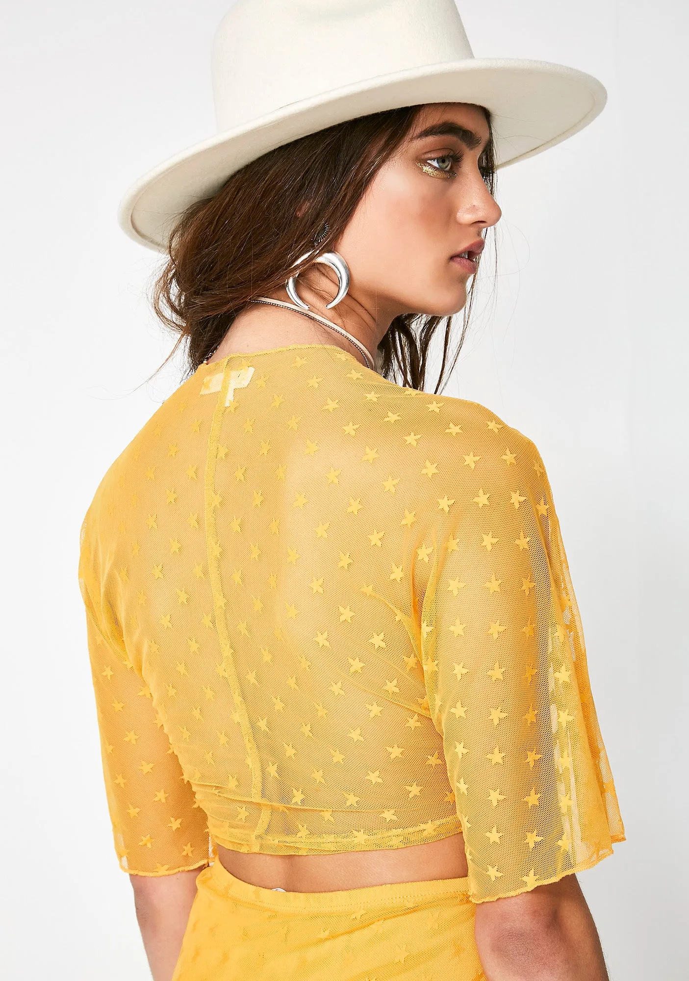 Shinin' Hard Sheer Top sold by Dolls Kill product image thumbnail 3