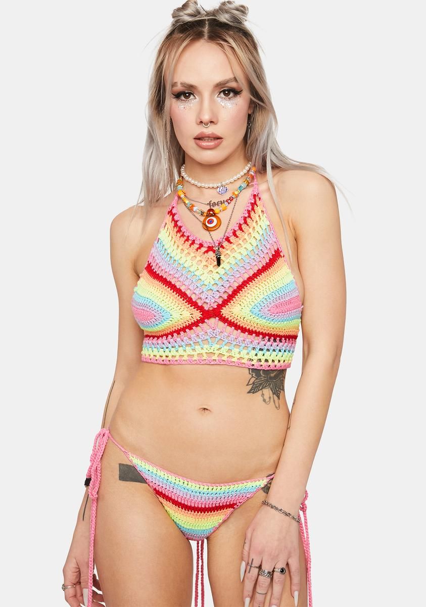 Park Hang Crochet Set sold by Dolls Kill product image thumbnail 2