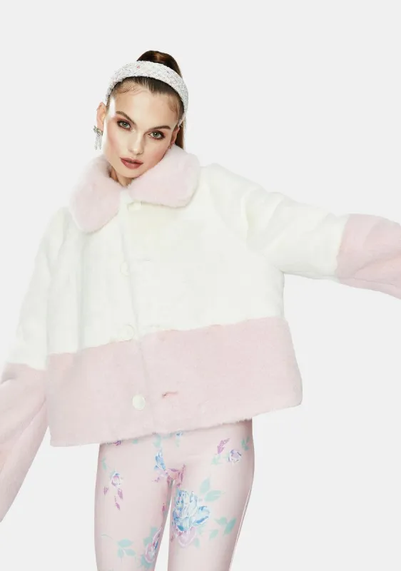 The End Of The World Faux Fur Coat sold by Dolls Kill