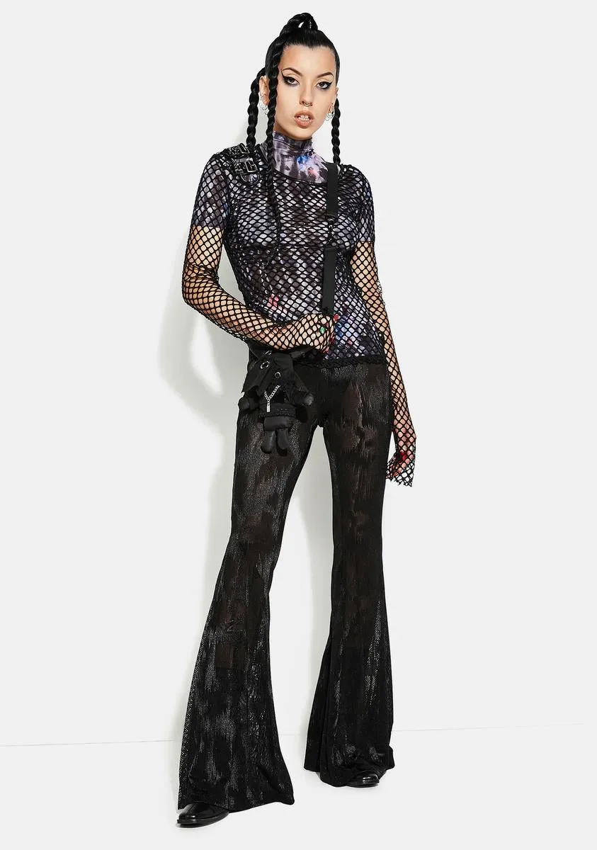 Personality Punk Perspective Mesh Tee Shirt sold by Dolls Kill product image thumbnail 3