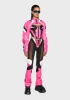 Moto Mesh Pants - Pink sold by Dolls Kill