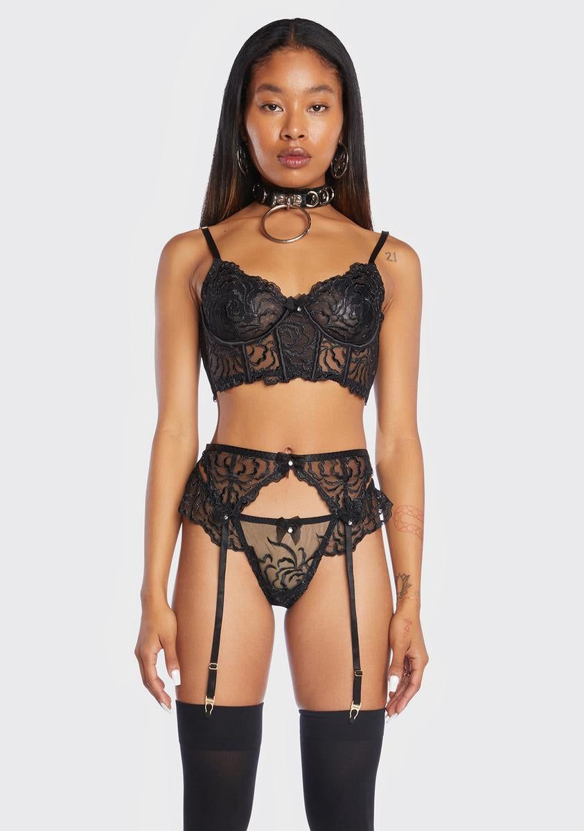 Arabella Shimmer Bralette sold by Dolls Kill