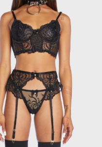 Arabella Shimmer Bralette sold by Dolls Kill