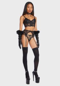 Arabella Shimmer Bralette sold by Dolls Kill