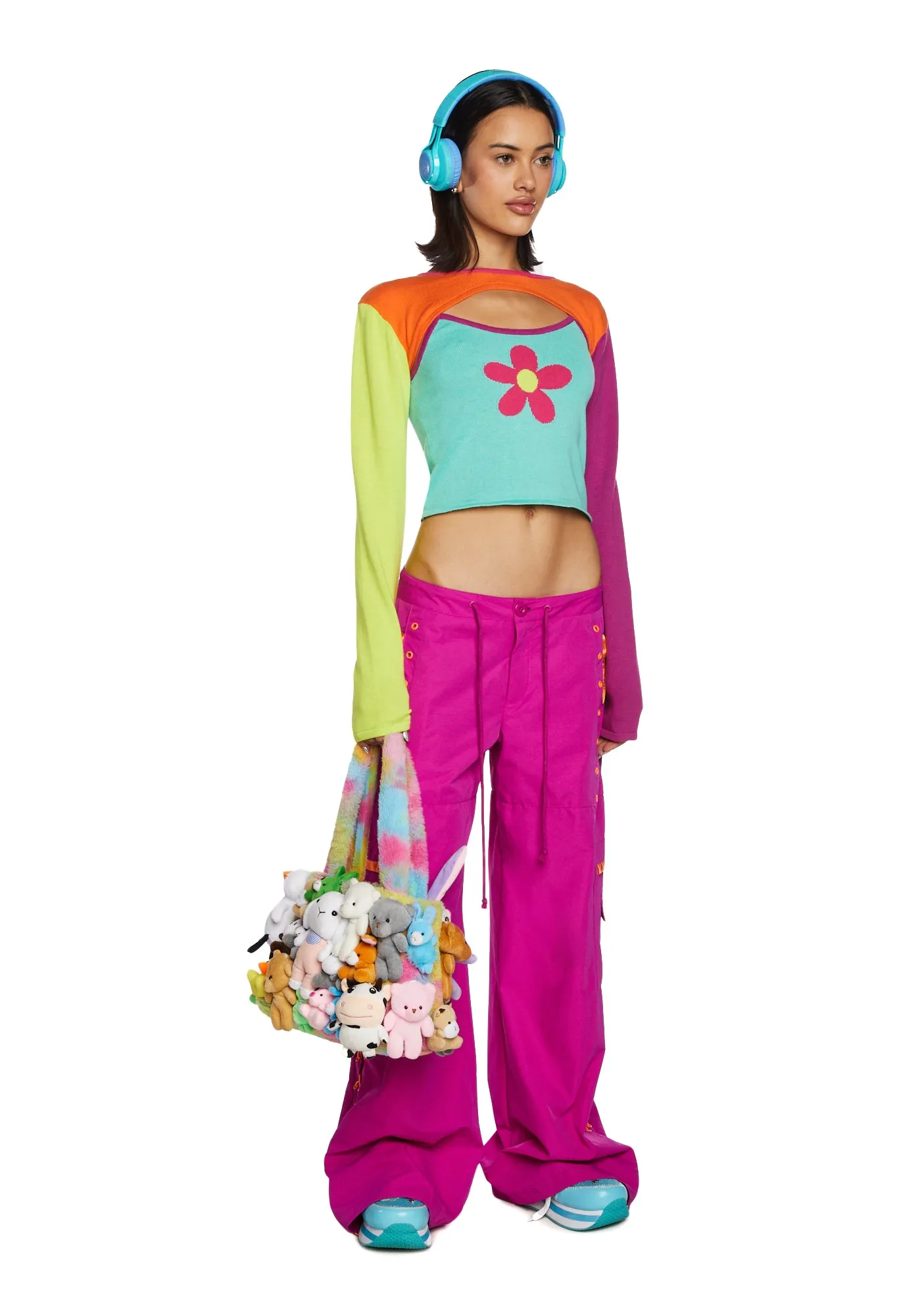 Daisy Vision Shrug & Tank Set sold by Dolls Kill product image thumbnail 2