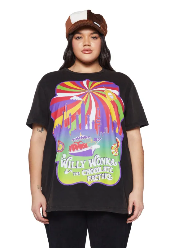 Plus Wondrous Boat Ride Oversized Tee sold by Dolls Kill