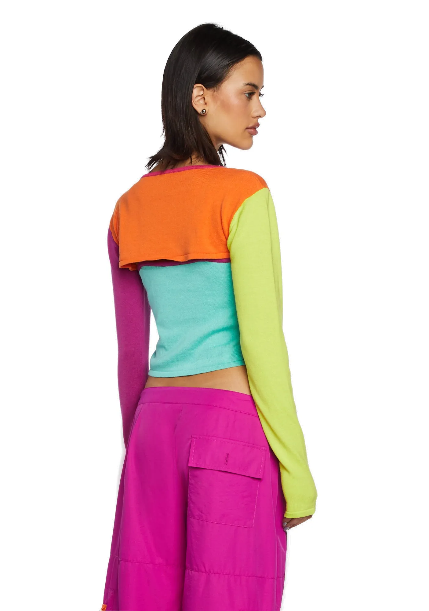 Daisy Vision Shrug & Tank Set sold by Dolls Kill product image thumbnail 4