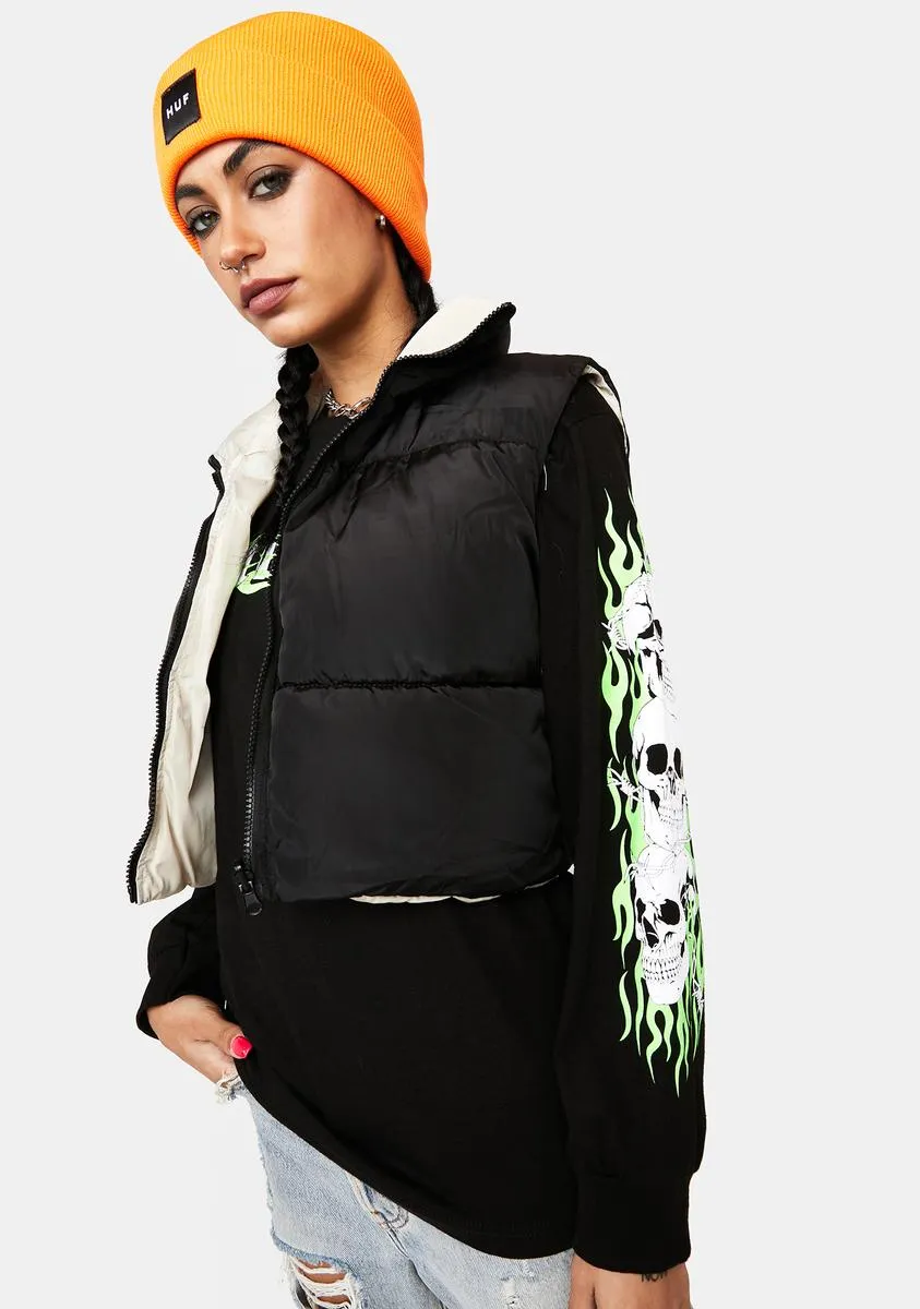 Feel The Chill Reversible Vest sold by Dolls Kill product image thumbnail 2