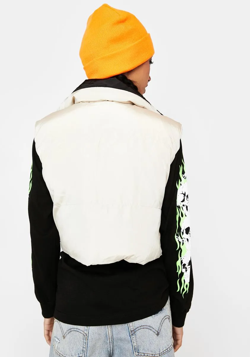 Feel The Chill Reversible Vest sold by Dolls Kill product image thumbnail 4