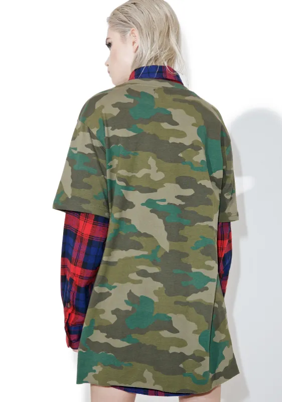 Calvary Tee sold by Dolls Kill