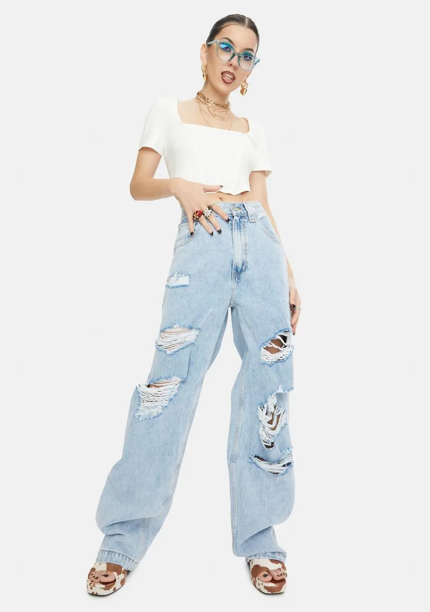 Turning Corset Crop Top sold by Dolls Kill product image thumbnail 3