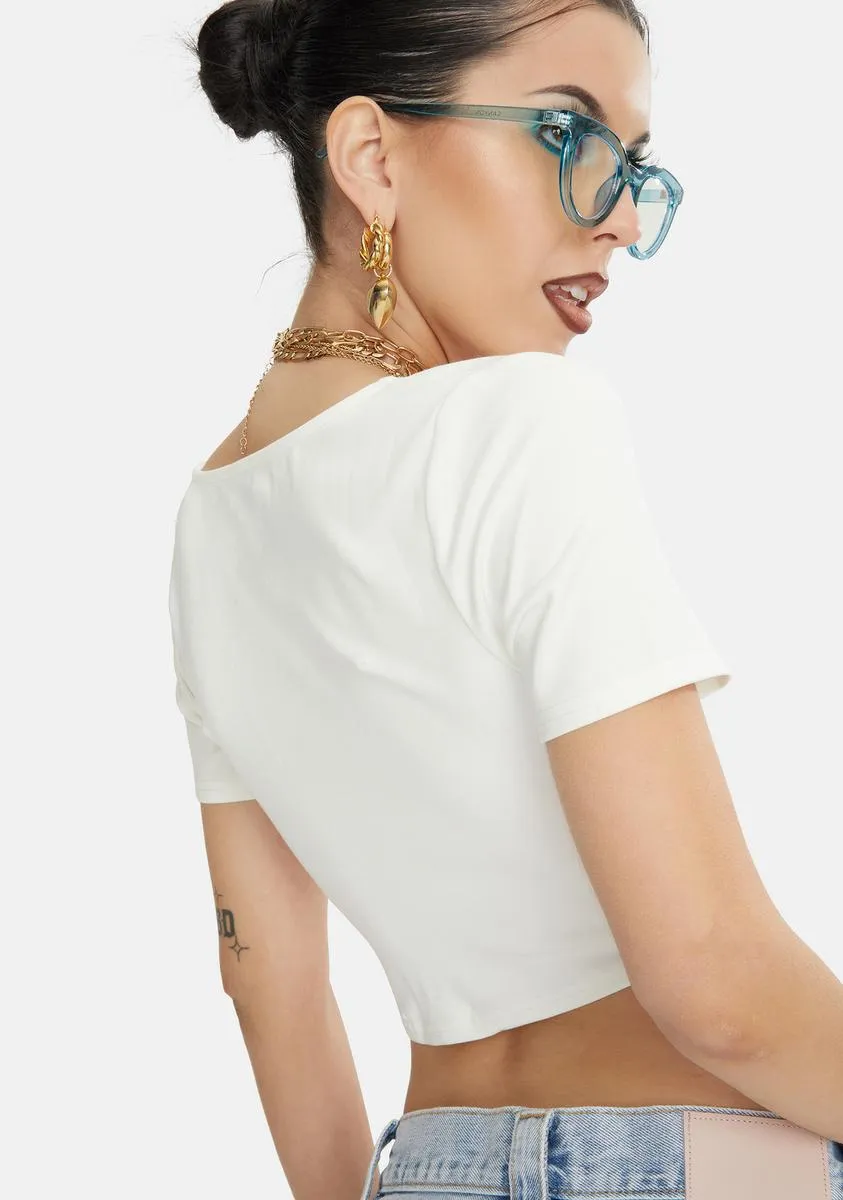 Turning Corset Crop Top sold by Dolls Kill product image thumbnail 4