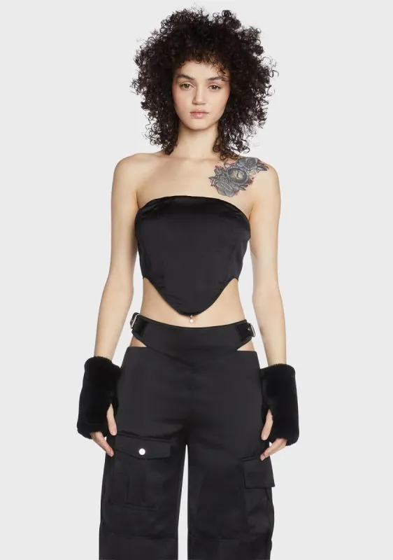 Gigi Cropped Corset sold by Dolls Kill