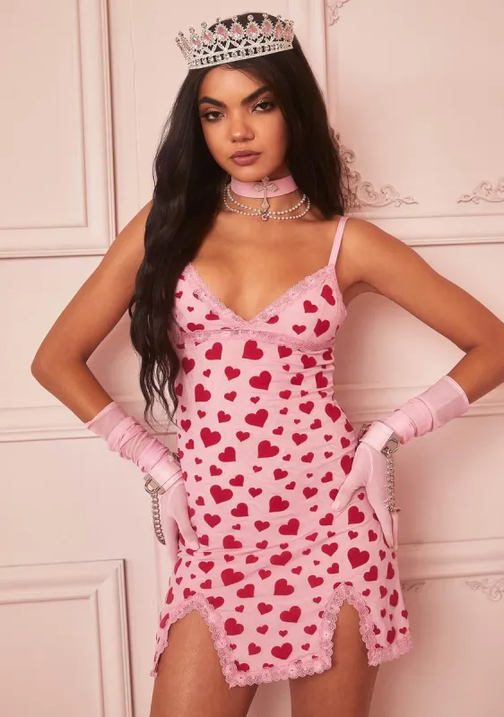 Love Surrounds Me Slip Dress sold by Dolls Kill
