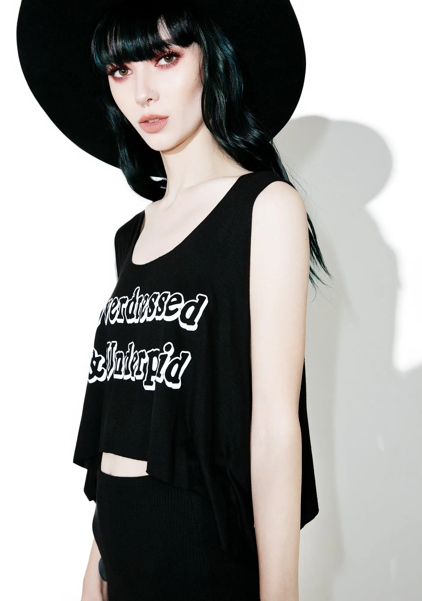 Overdressed 'N Underpaid Crop sold by Dolls Kill product image thumbnail 4