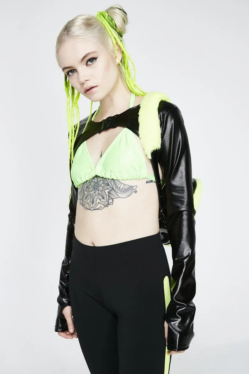 XXX Exposure Shrug sold by Dolls Kill product image thumbnail 2