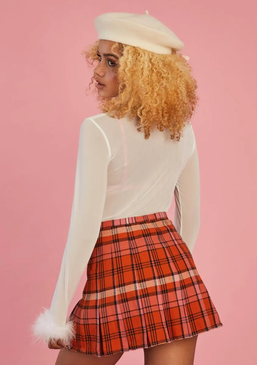 Everlasting Love Plaid Skirt sold by Dolls Kill product image thumbnail 4
