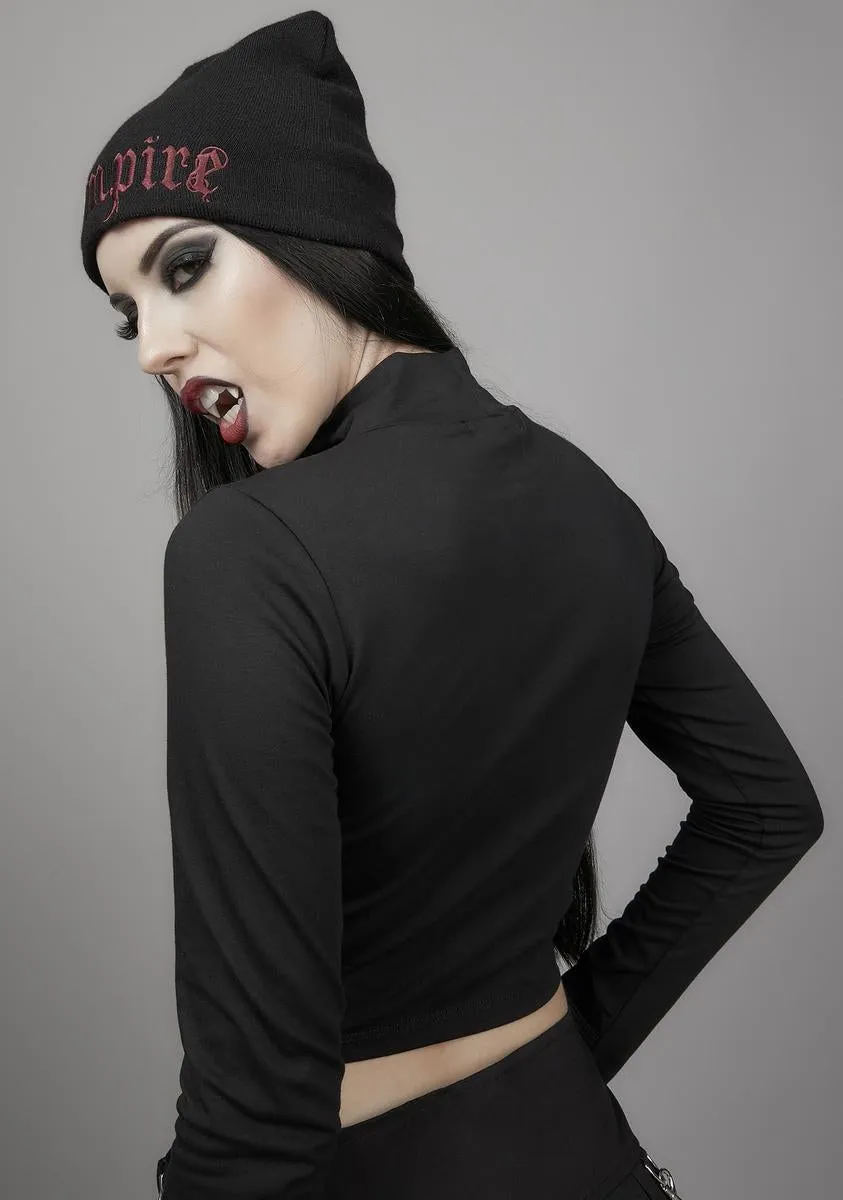 Sucks To Be U Mock Neck Tee sold by Dolls Kill product image thumbnail 4