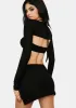Dark Hells Angel Skirt Set sold by Dolls Kill