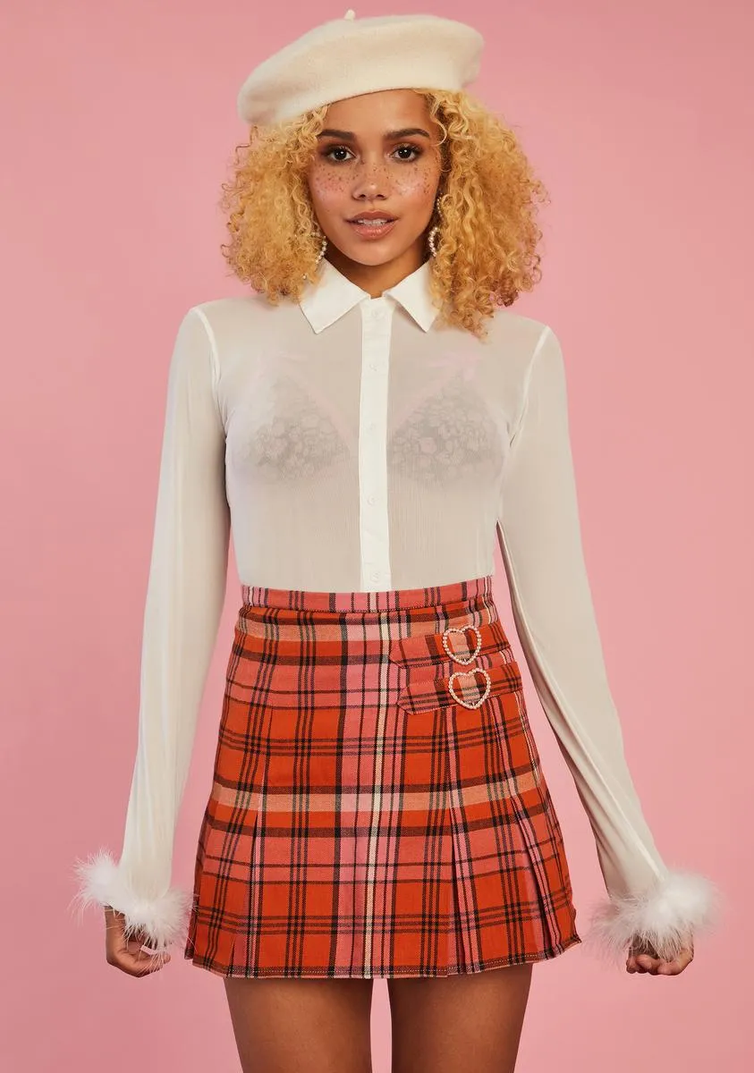 Everlasting Love Plaid Skirt sold by Dolls Kill product image thumbnail 2