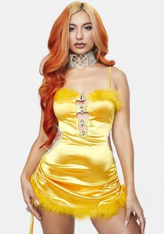 Sweet Like Honey Mini Dress sold by Dolls Kill