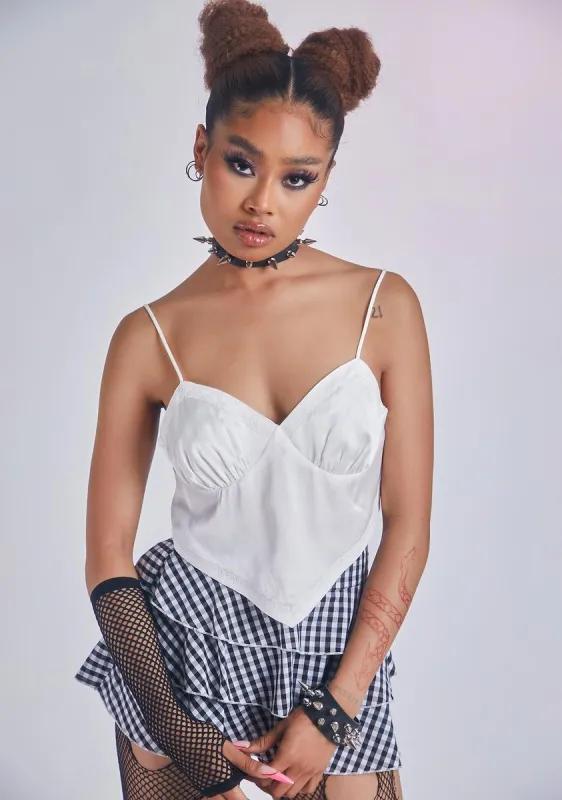 Pure Picture Perfection Crop Tank Top sold by Dolls Kill