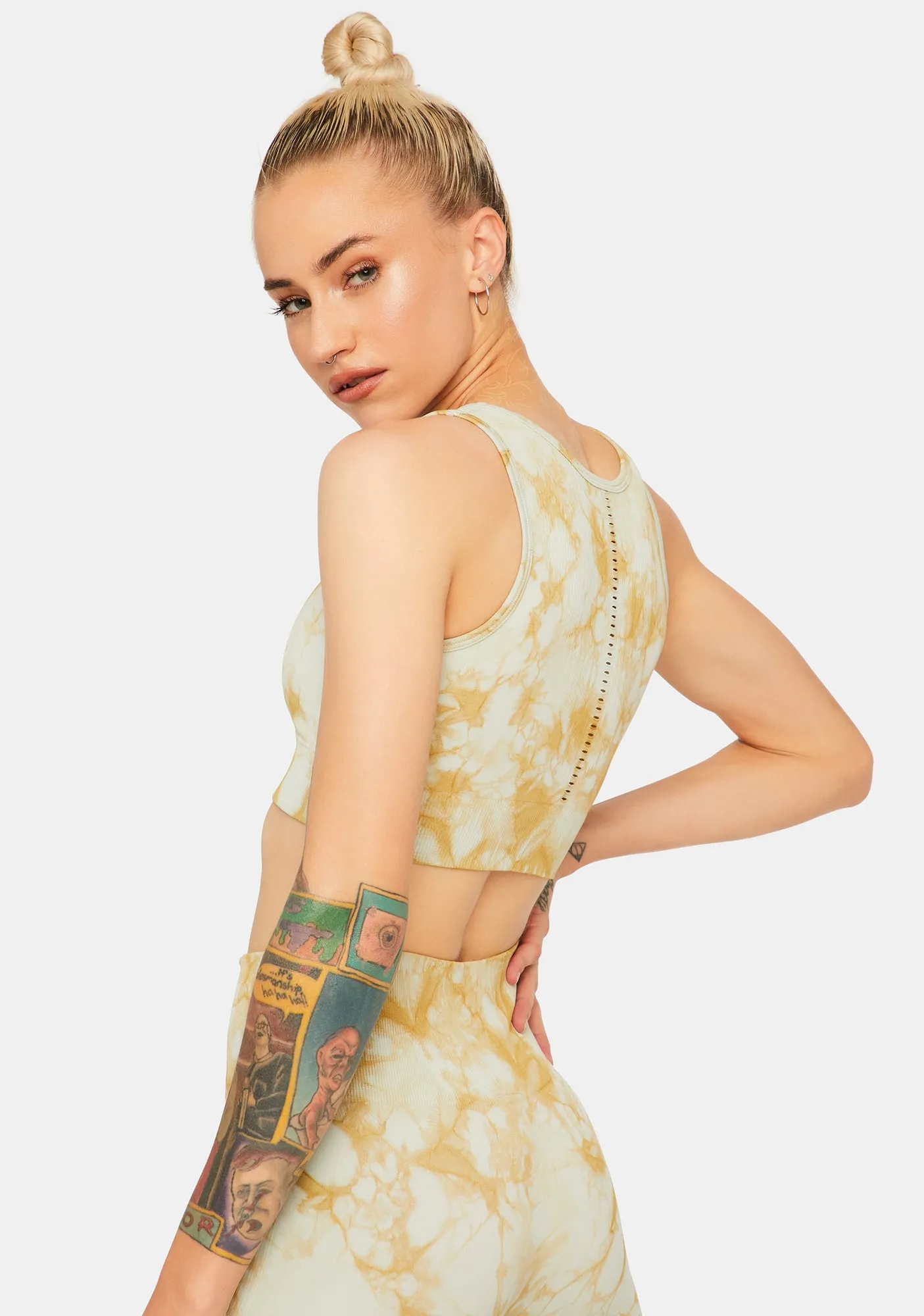 Pressure Zone Tie Dye Sports Bra sold by Dolls Kill product image thumbnail 4