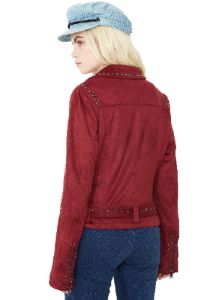 Sass Master Fringe Moto Jacket sold by Dolls Kill