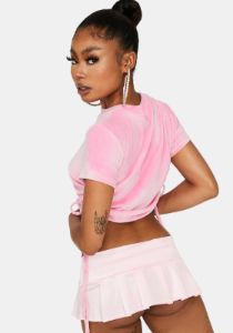Baby Pump It Up Micro Mini Skirt sold by Dolls Kill