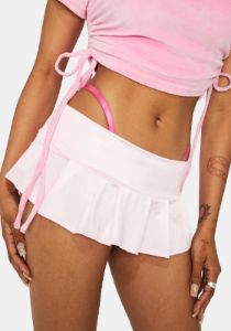 Baby Pump It Up Micro Mini Skirt sold by Dolls Kill