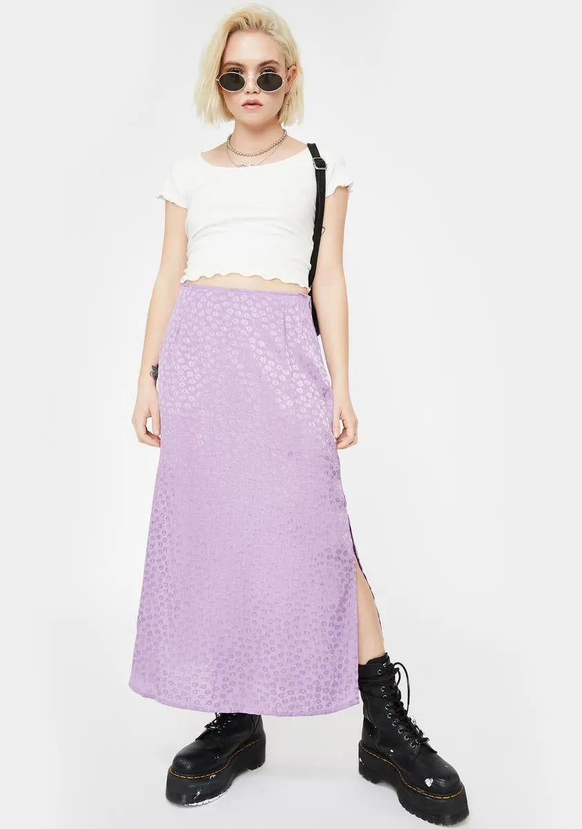 Lavender Tindra Midi Skirt sold by Dolls Kill product image thumbnail 3