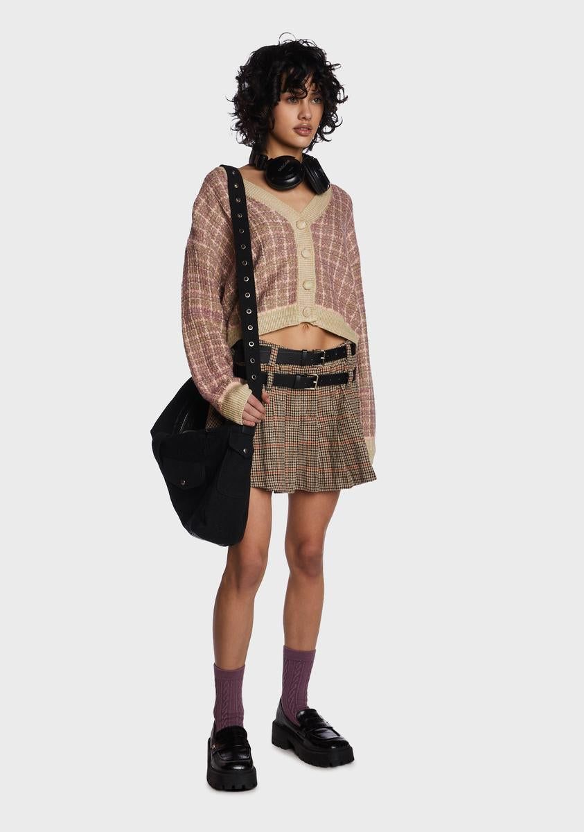 Central Station Cropped Cardigan sold by Dolls Kill product image thumbnail 5