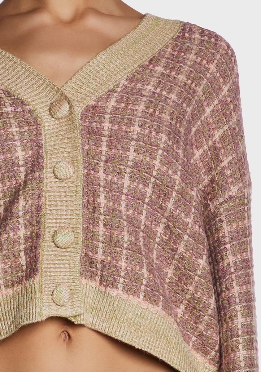 Central Station Cropped Cardigan sold by Dolls Kill product image thumbnail 2