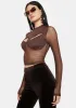 Cut Above The Rest Mesh Top sold by Dolls Kill