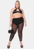 Dark I'm Pure Naughtiness Sheer Leggings sold by Dolls Kill