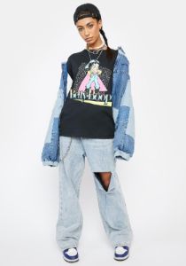 Betty Boop Black Graphic Tee sold by Dolls Kill