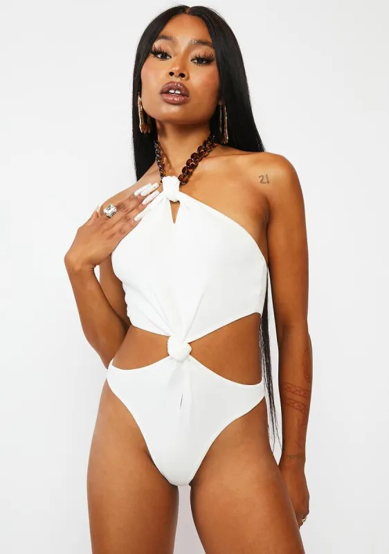 Say What You Will Halter Bodysuit sold by Dolls Kill