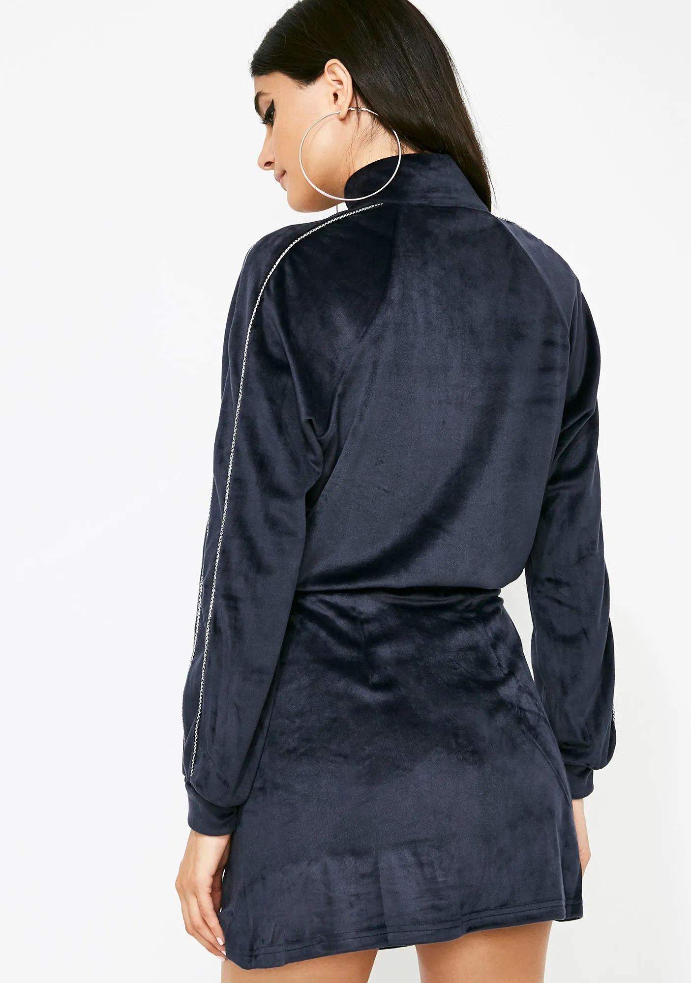 Shorty Like Mine Track Dress sold by Dolls Kill product image thumbnail 4