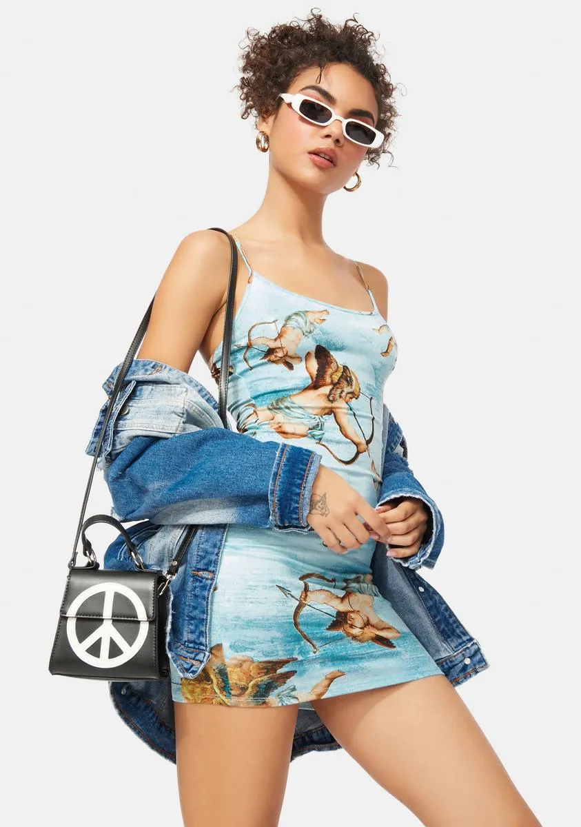 Goddess Timing Cherub Bodycon Dress sold by Dolls Kill product image thumbnail 2