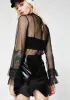 Shiny Thang Vinyl Skirt sold by Dolls Kill