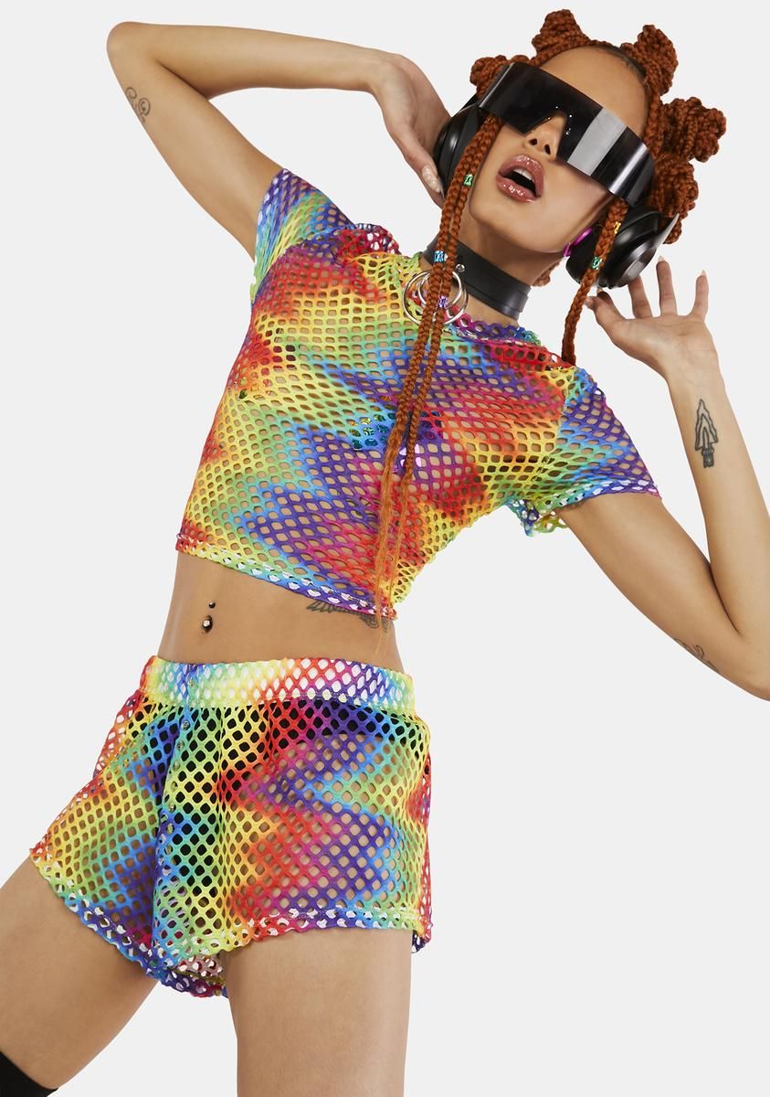 Party People Shorts Set sold by Dolls Kill product image thumbnail 4