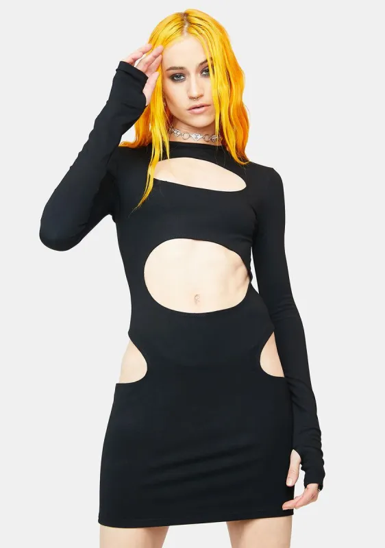 Elina Cut-Out Mini Dress sold by Dolls Kill
