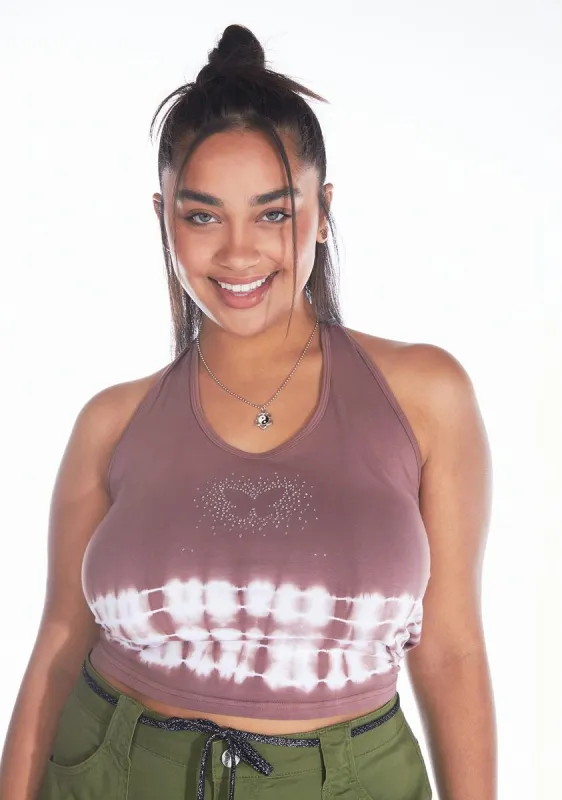Plus Talk To The Hand Crop Tank sold by Dolls Kill