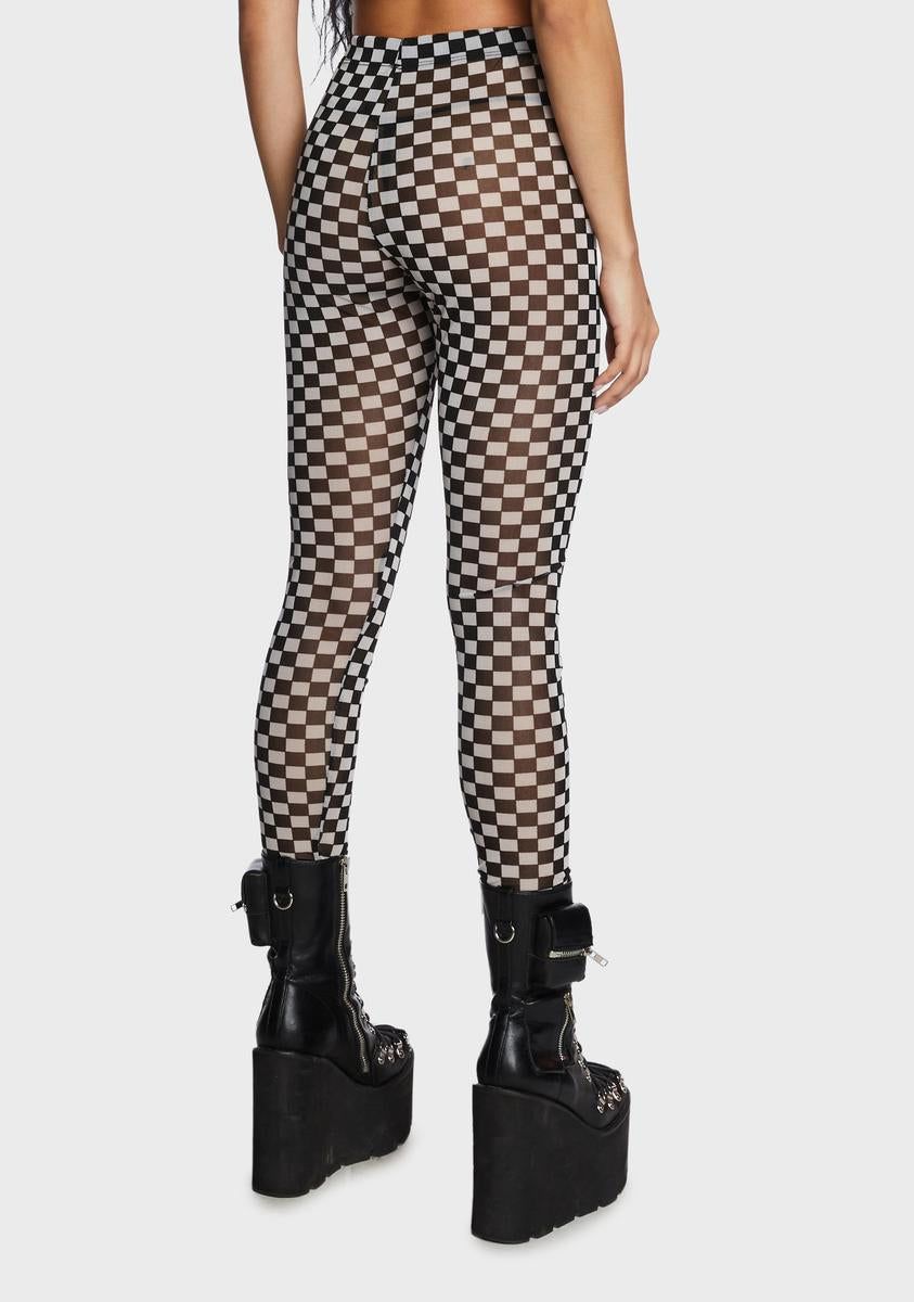 Sore Loser Sheer Leggings sold by Dolls Kill product image thumbnail 4