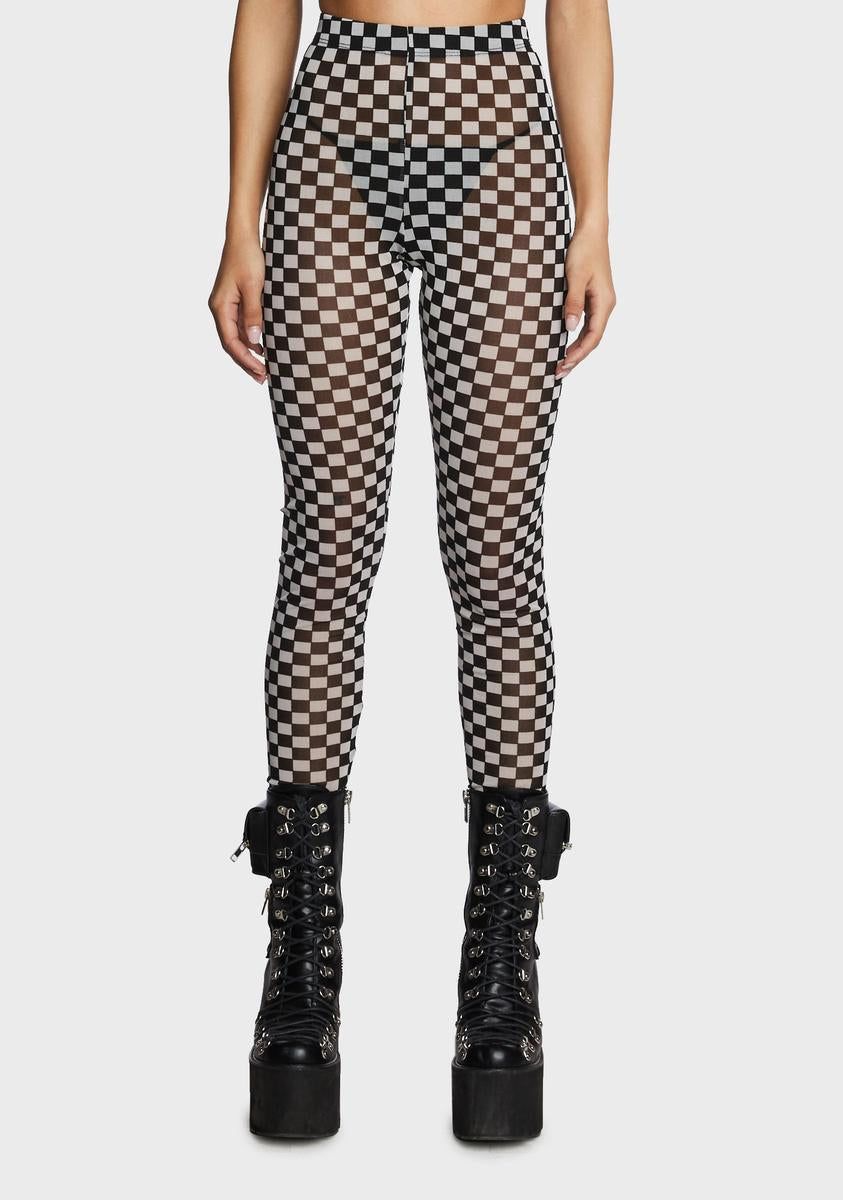 Sore Loser Sheer Leggings sold by Dolls Kill