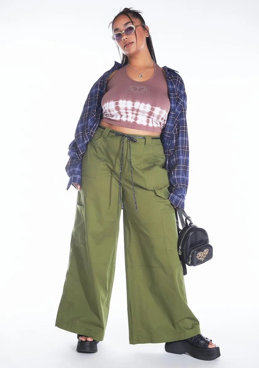 Plus Talk To The Hand Crop Tank sold by Dolls Kill product image thumbnail 3