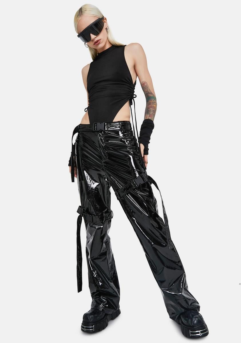 Tip Of Ur Tongue Ruched Bodysuit sold by Dolls Kill product image thumbnail 3