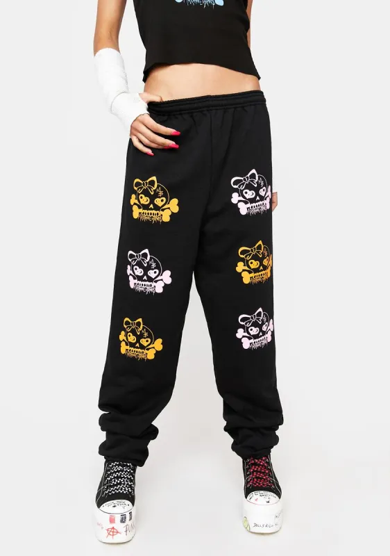 Skull Candy Sweatpants sold by Dolls Kill
