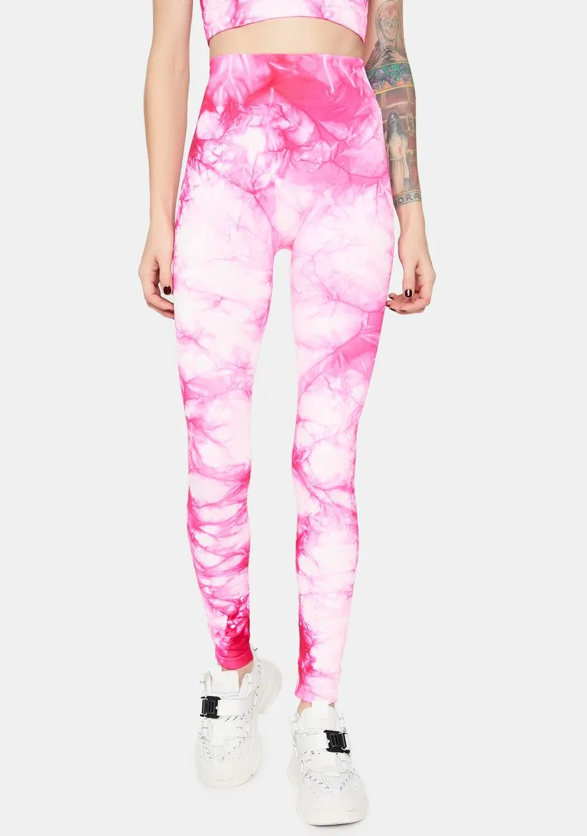 Sweet New Max Tie Dye Leggings sold by Dolls Kill